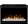 Lareira Elétrica de Embutir A48x66L com Controle Remoto e Acrílico Ember, 110V, Dimplex XHD26G, Preta