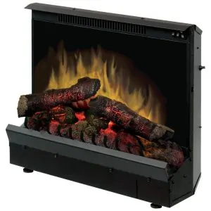 Lareira Elétrica Deluxe de Embutir A50x60L, Luz de LED, 110v, DIMPLEX DFI2310, Preto