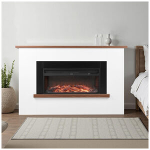 Lareira Elétrica VEVOR 169x37x104cm 1500W Chamas 3D Timer Remoto 110V