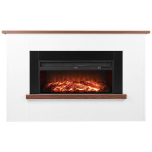 Lareira Elétrica VEVOR 169x37x104cm 1500W Chamas 3D Timer Remoto 110V