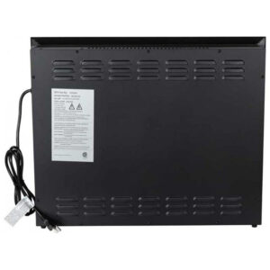 Lareira Elétrica Greystone 66cm 1500W Chamas LED 9 Gradientes Embutir 110V