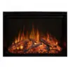 Lareira Elétrica Modern Flames 91x48cm 1500W Hybrid FX 10 Cores Embutir 110V