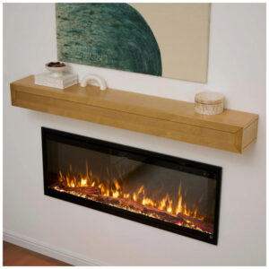 Lareira Elétrica Touchstone 152x49cm 1500W WiFi Alexa 6 Cores Embutir 110V