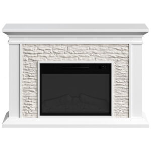 Lareira Elétrica Northwest 120x80cm 1400W Chamas LED Controle Remoto 110V