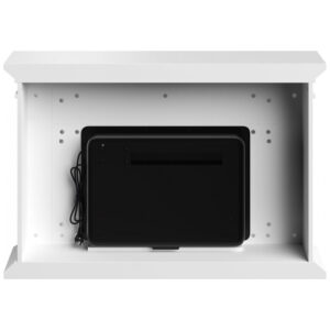 Lareira Elétrica Northwest 120x80cm 1400W Chamas LED Controle Remoto 110V
