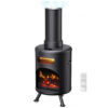 Aquecedor Torre Dr Infrared 36x93cm 1500W Infravermelho Umidificador 110V