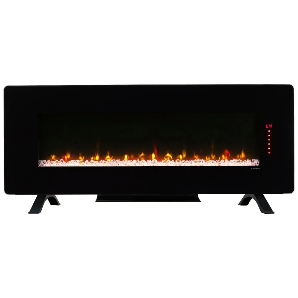 Lareira Elétrica de Parede Dimplex Winslow 48 Polegadas 122 cm Preta 1400W 120V