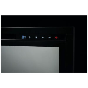 Lareira Elétrica Napoleon Entice 42 NEFL42CFH Preta de Parede 5000 BTU 120V