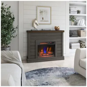 Lareira Elétrica Duraflame 120x98cm 1500W Chamas 3D Mantel Parede 110V