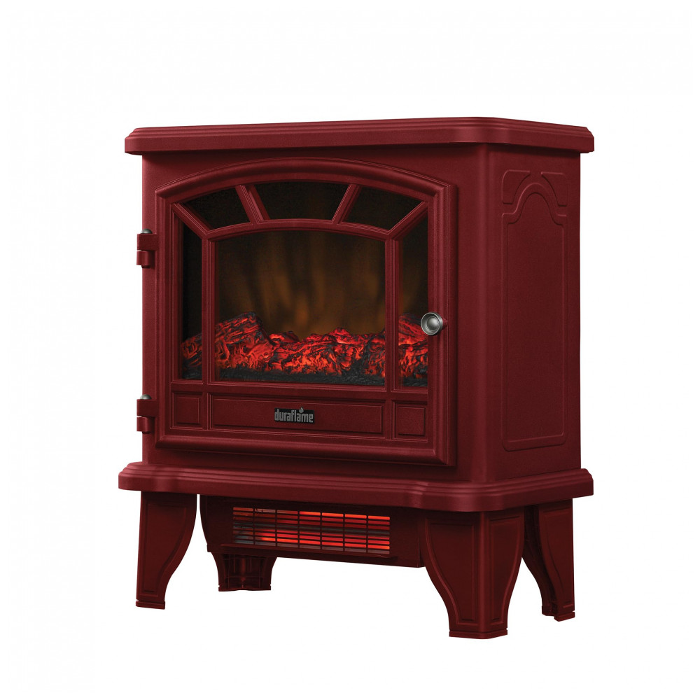 Lareira Elétrica Duraflame 53x58cm 1500W Chamas 3D Infravermelho Portátil 110V