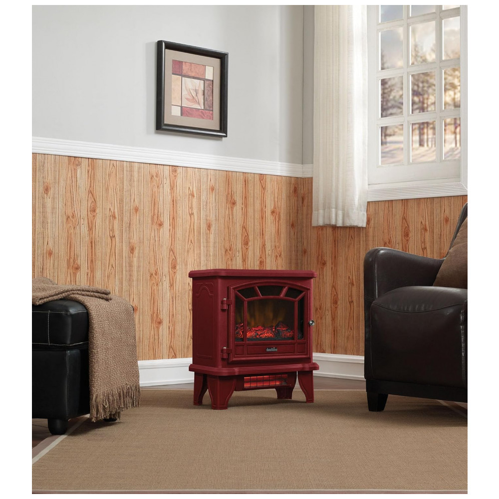 Lareira Elétrica Duraflame 53x58cm 1500W Chamas 3D Infravermelho Portátil 110V