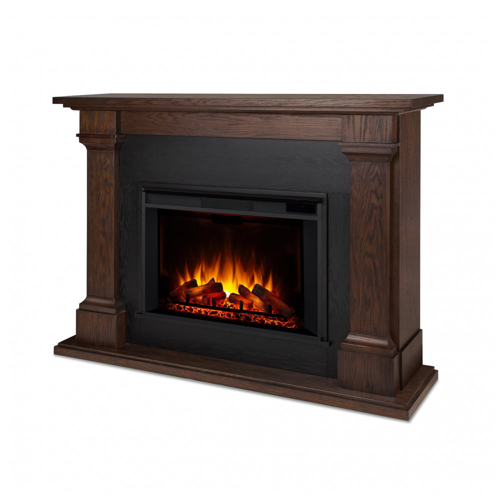 Lareira Elétrica Real Flame 160x123cm 1500W Chamas 6 Cores Portátil 110V