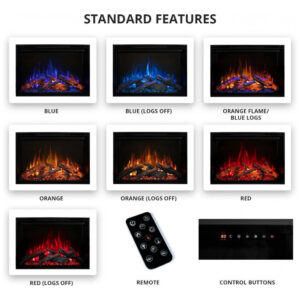 42 in Redstone Built In Electric Fireplace